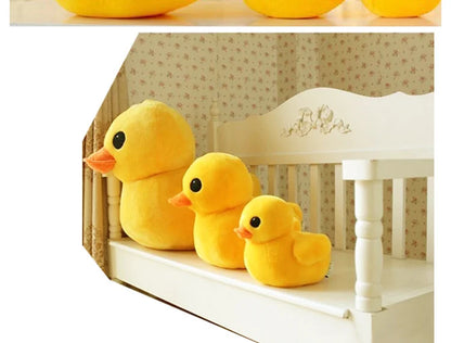 Kawaii Yellow Duck Plush Toy | Soft Stuffed Animal in 3 Sizes