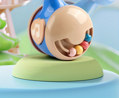 Baby Roly Poly Tumbler Wobbler Toy | Cause & Effect Sensory Toy for Infants 6–12 Months
