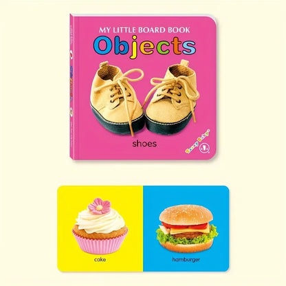 Baby Colourful Pattern Card Books | Interactive Sensory Toy for Newborn Early Development