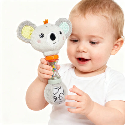 Baby Fox & Koala Hand Rattle Toy