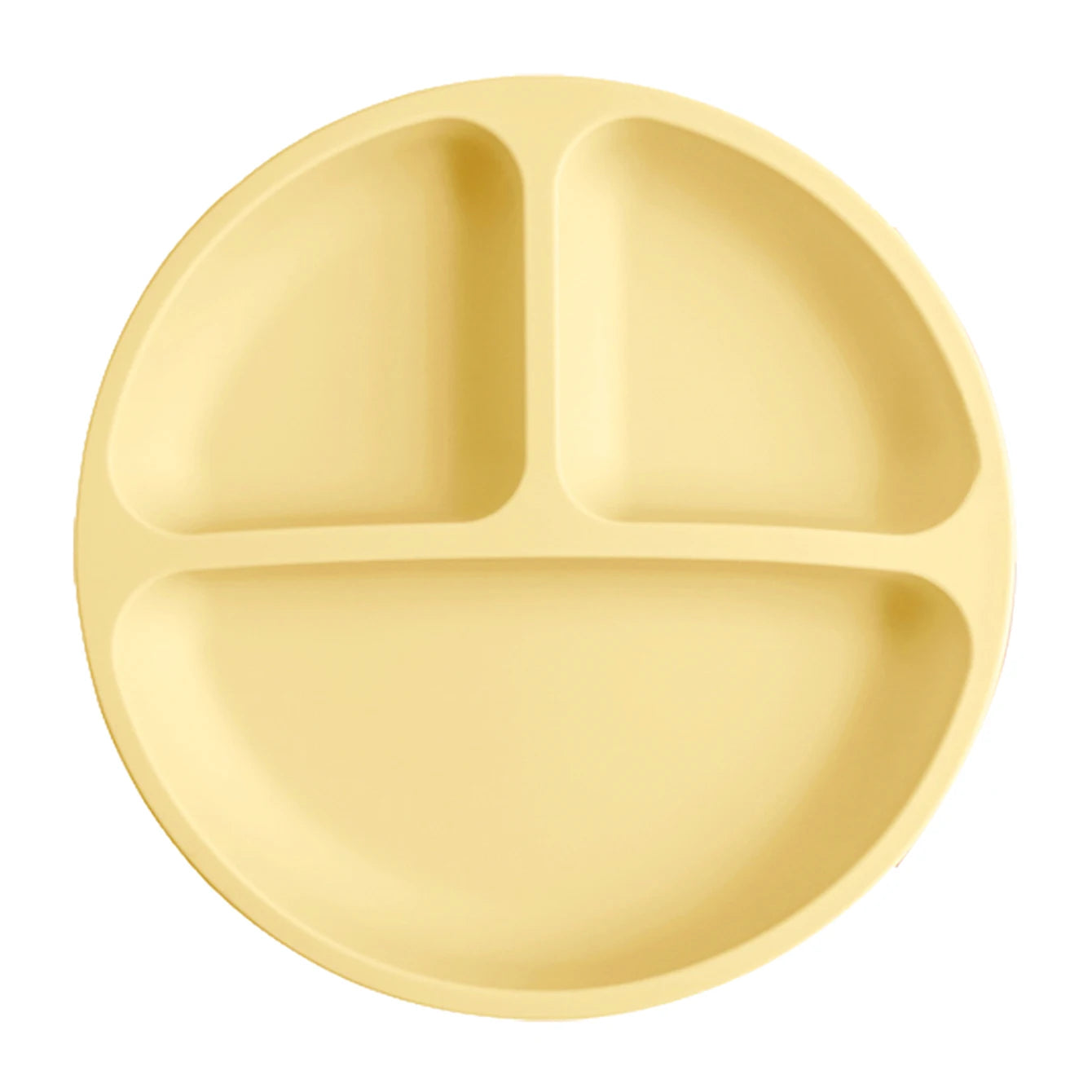 Baby Silicone Suction Dining Plate | BPA-Free Toddler Feeding Bowl | 14 Colours