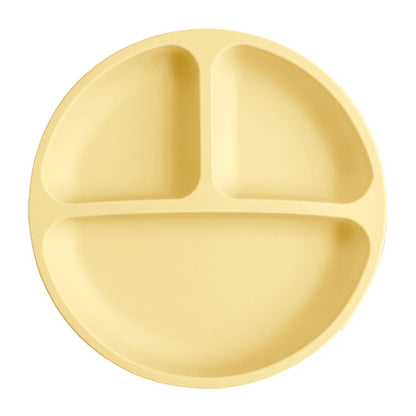 Baby Silicone Suction Dining Plate | BPA-Free Toddler Feeding Bowl | 14 Colours