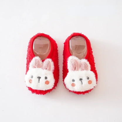 Warm Plush Baby Slippers | Soft Anti-Slip Indoor Toddler Floor Shoes | 6 Styles | 6 Months–4 Years