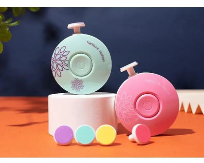 Electric Baby Nail Trimmer & Polisher | Quiet Safe Nail Care for Newborns