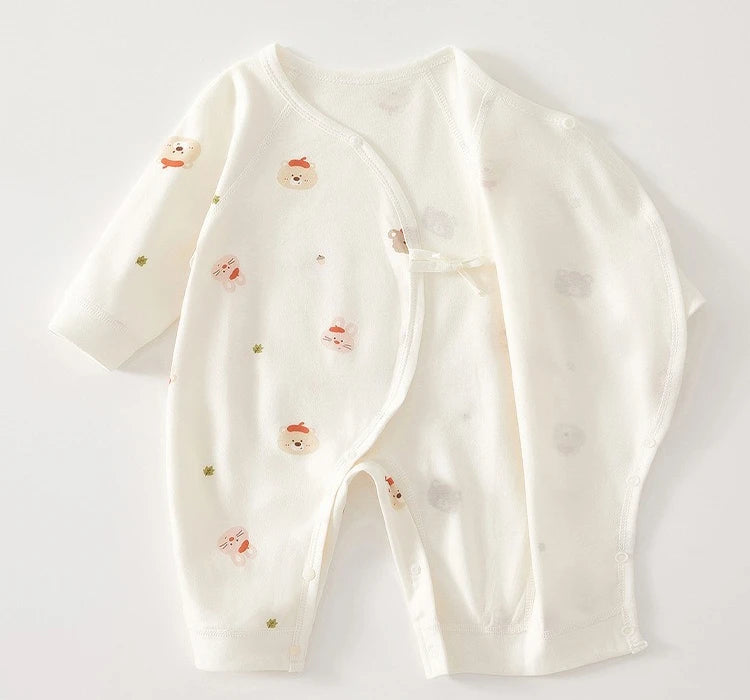 Baby Unisex Four Season Jumpsuit | Cute Print Romper 0-6 Months
