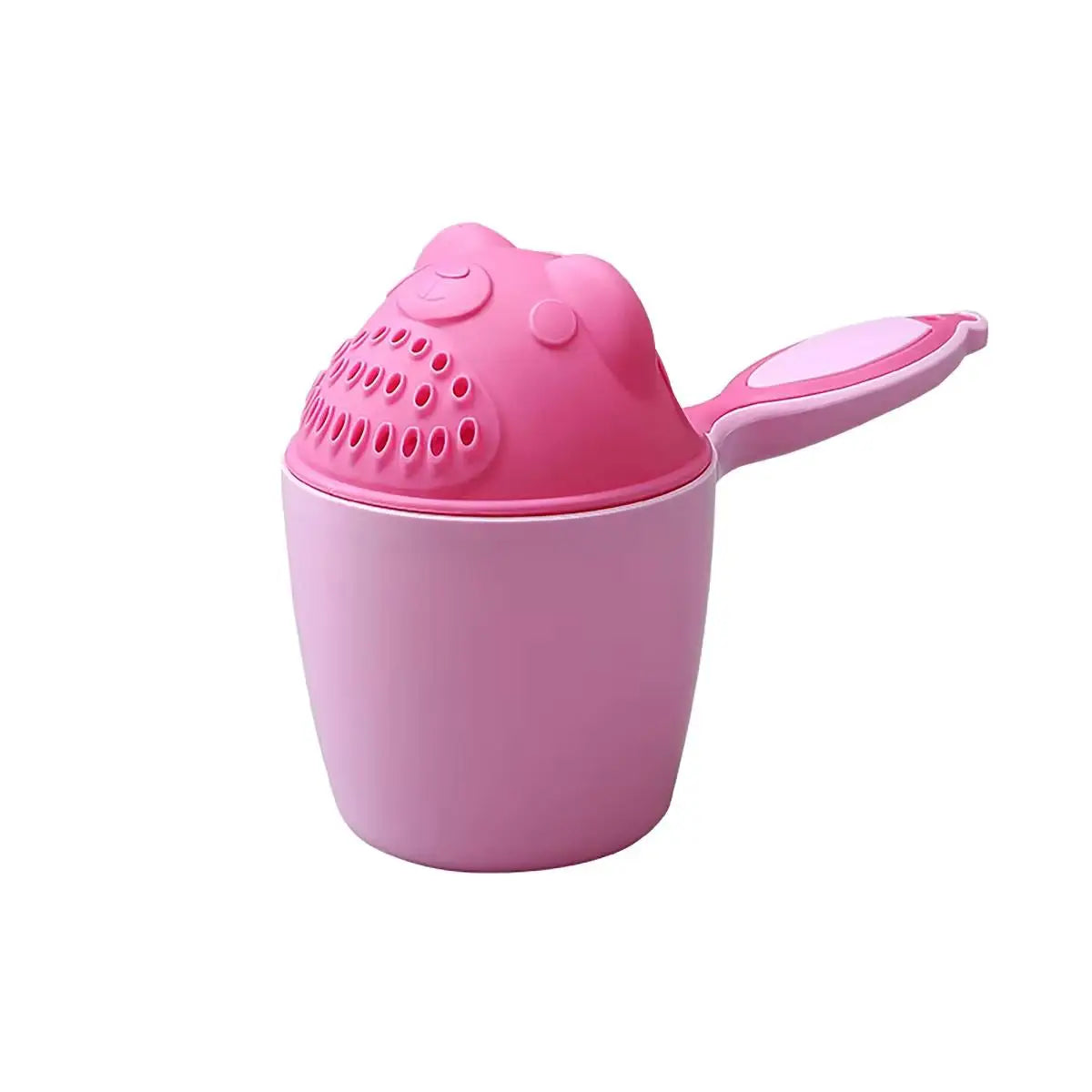 Baby Shampoo Rinse Cup | Cartoon Bath Bucket for Gentle Hair Washing