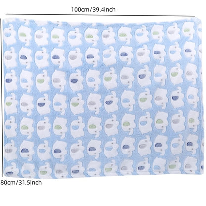 Baby Thermal Fleece Swaddle Blanket | Soft Newborn Bedding Wrap for All Seasons