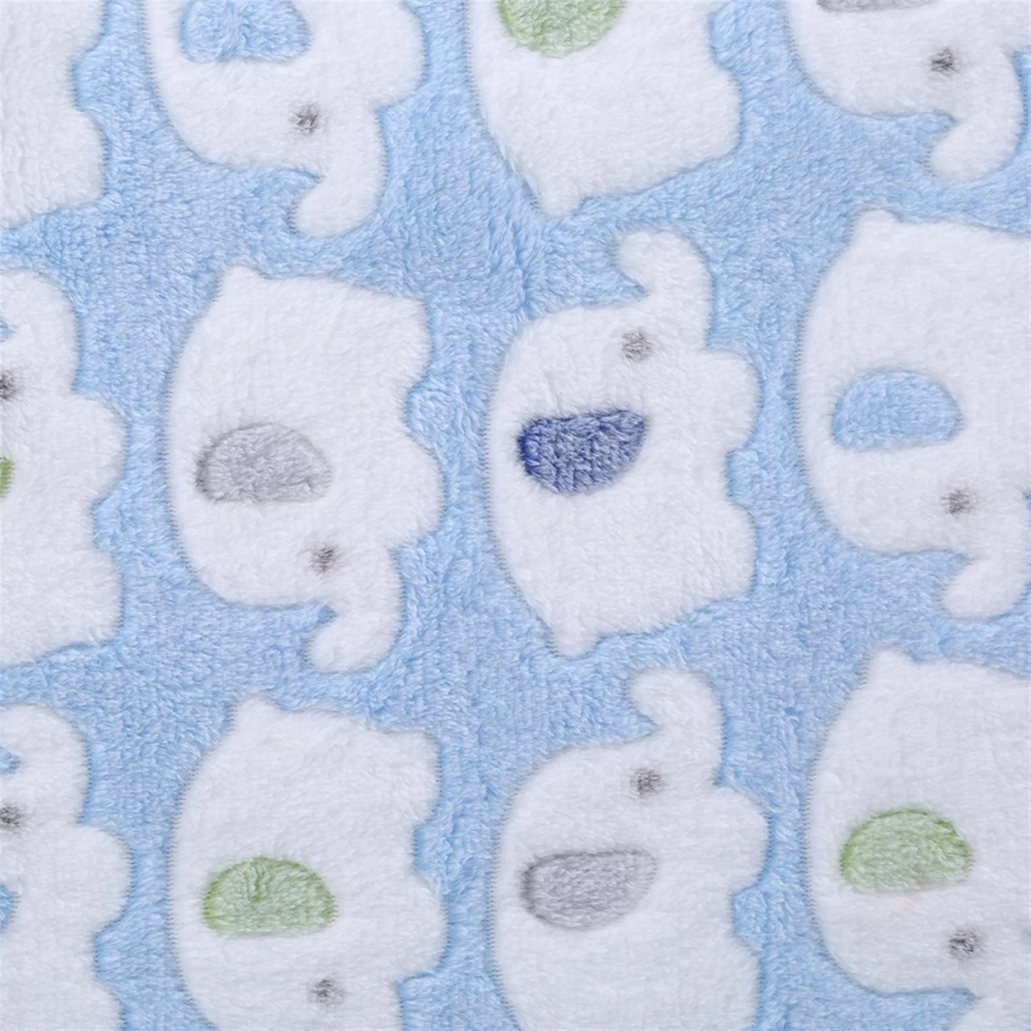 Baby Thermal Fleece Swaddle Blanket | Soft Newborn Bedding Wrap for All Seasons