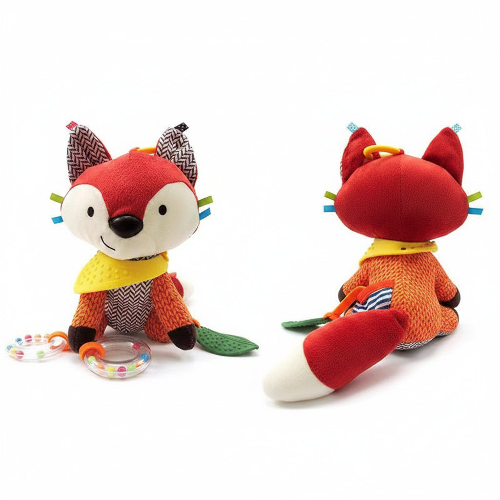 Baby Soft Plush Animal Pram Toy