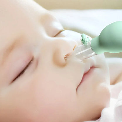 Baby Nasal Aspirator | Soft Silicone Nose Cleaner & Snot Sucker for Newborns, Anti-Backflow