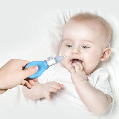 Silicone Baby Nasal Aspirator | Suction Pump Nose Cleaner | Single, 2-Pack & 3-Pack