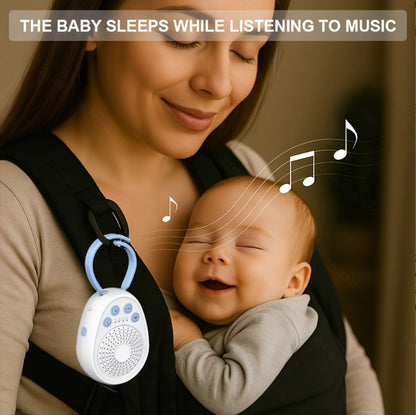 Baby White Noise Machine | 20 Soothing Sounds, Sleep in Minutes | Portable USB for Newborns & Travel