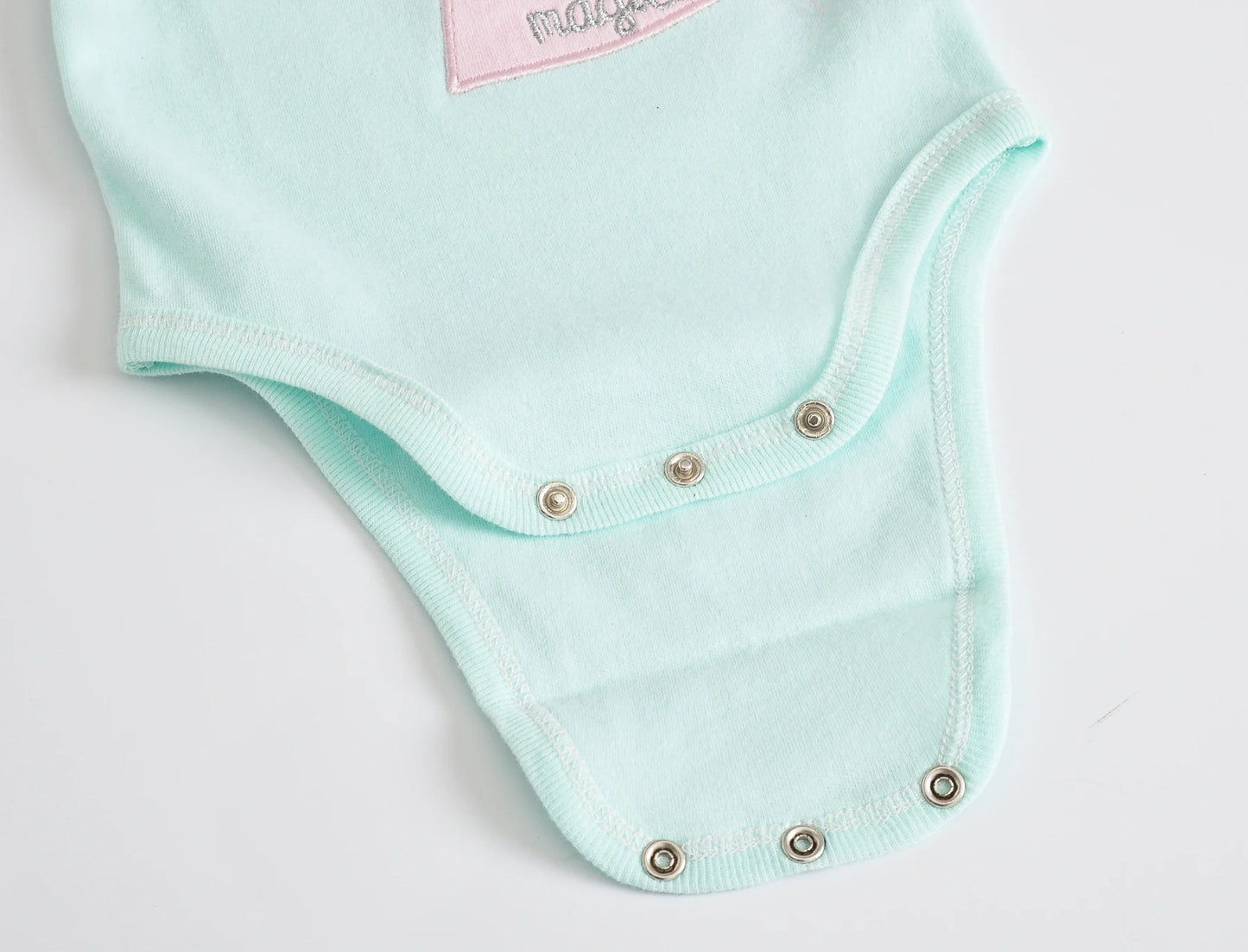 Baby Cotton Bodysuit 6-Pack | Short Sleeve Unisex Romper 0-12 Months
