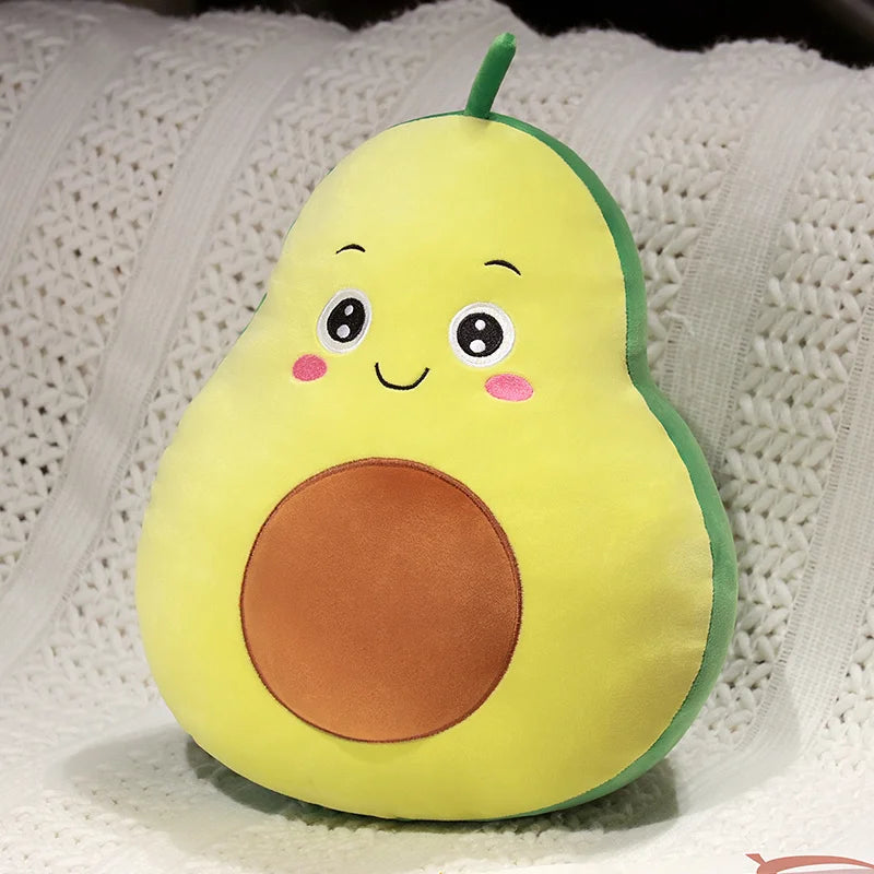Kawaii Fruit Plush Toy | Soft Stuffed Fruit Pillow Doll | 6 Designs | 10cm, 20cm & 30cm