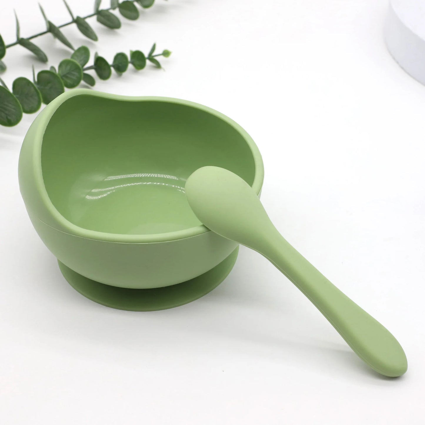 Baby Silicone Bowl & Spoon Set