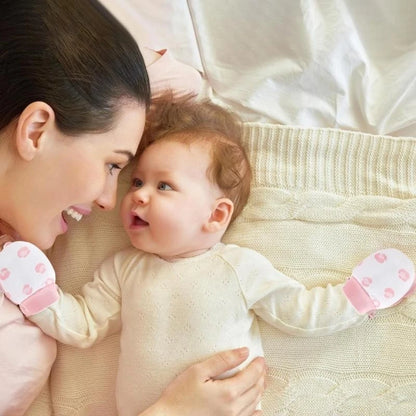9 Pairs Baby Cotton No-Scratch Mittens | Newborn Hand Mittens Set