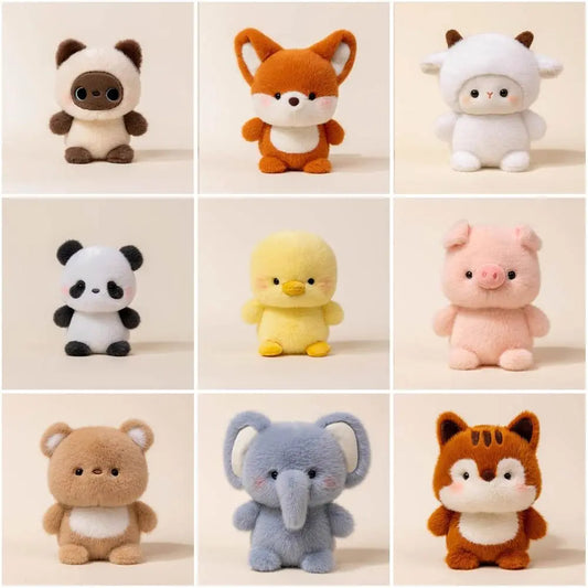 Mini Animal Companion Plush | 16cm Soft Stuffed Doll for Kids