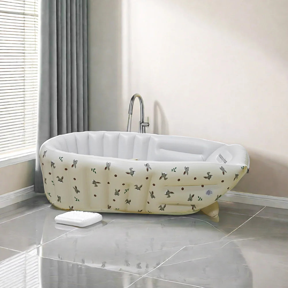 Inflatable Baby Swimming Pool | Animal Design Paddling Pool for Toddlers & Kids