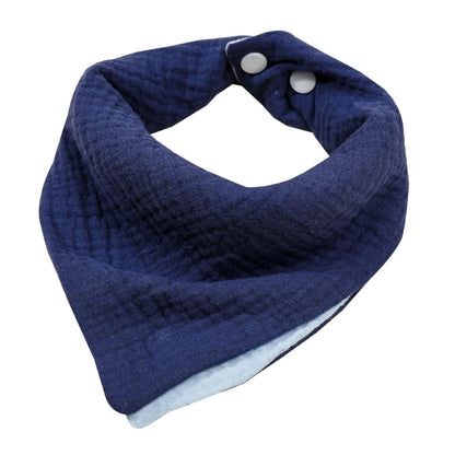 Baby Bandana Bib | Muslin Drool Bib for Teething Infants 0-12 Months