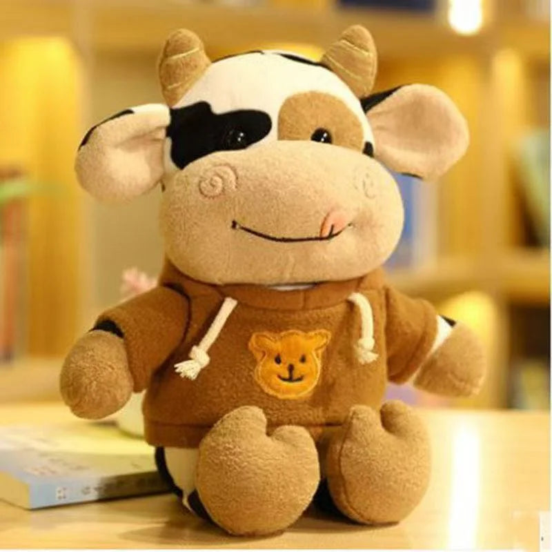 Cute Cow Plush Toy | Soft Stuffed Animal Rag Doll | 13 Styles
