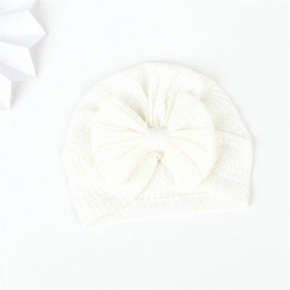 Baby Turban Bow Knot Hat | Soft Beanie Headwrap for Newborns & Toddlers