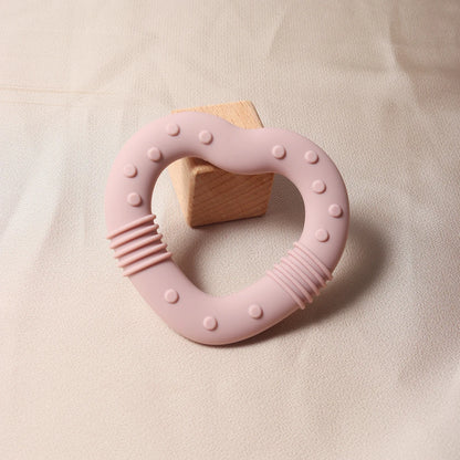 Baby Star & Heart Silicone Teether