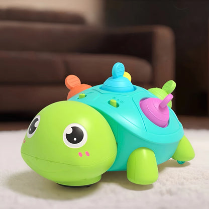 Baby Turtle Crawling Toy | Light & Sound Sensory Toy for Infants 0–12 Months