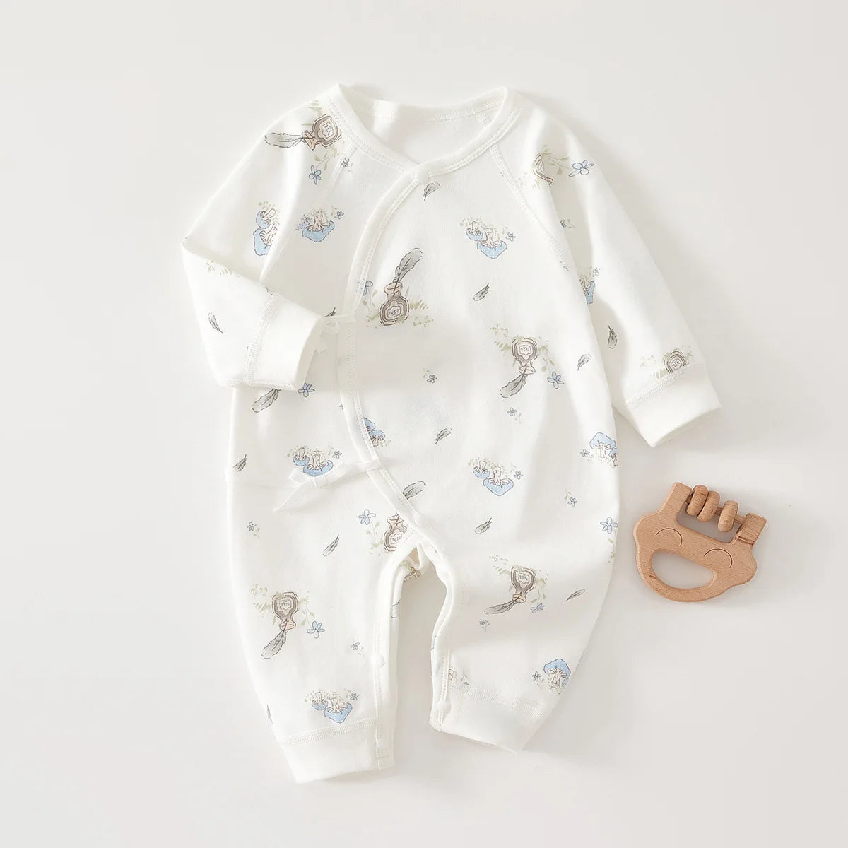 Baby Unisex Four Season Jumpsuit | Cute Print Romper 0-6 Months
