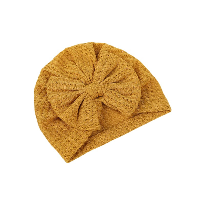 Baby Turban Bow Knot Hat | Soft Beanie Headwrap for Newborns & Toddlers