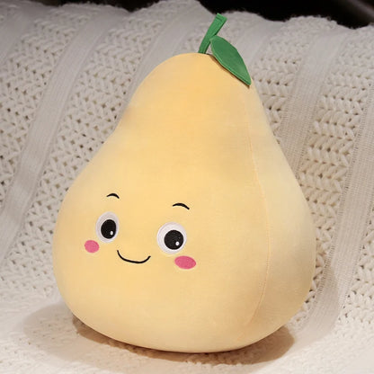 Kawaii Fruit Plush Toy | Soft Stuffed Fruit Pillow Doll | 6 Designs | 10cm, 20cm & 30cm