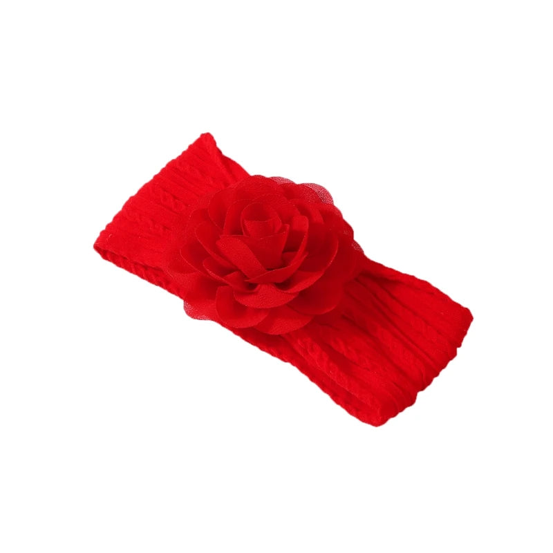 Baby Girl Flower Socks & Headband Set | Soft Knitted 2-Piece 0-12 Months