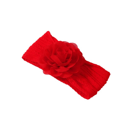 Baby Girl Flower Socks & Headband Set | Soft Knitted 2-Piece 0-12 Months