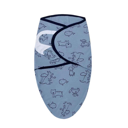 Baby Blanket & Hat Set | Soft Cotton Newborn Swaddle Wrap