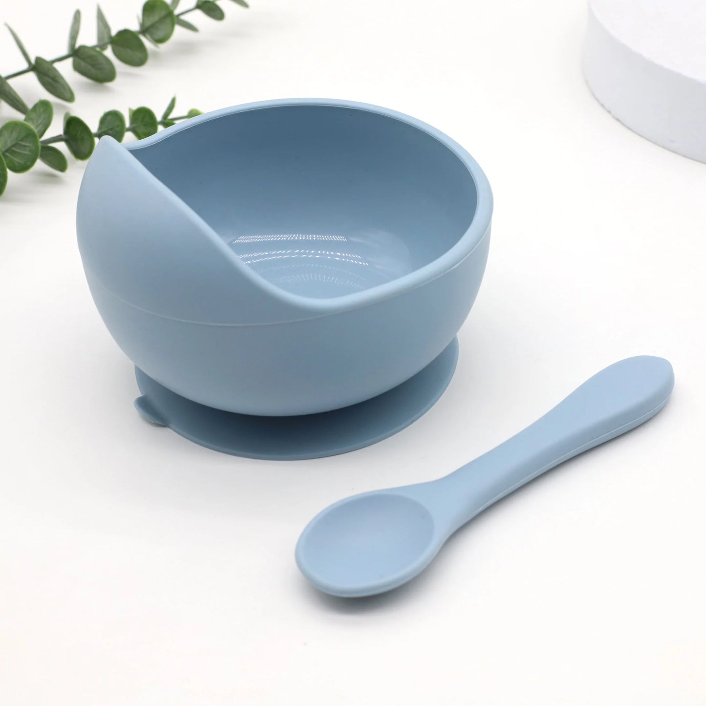 Baby Silicone Bowl & Spoon Set