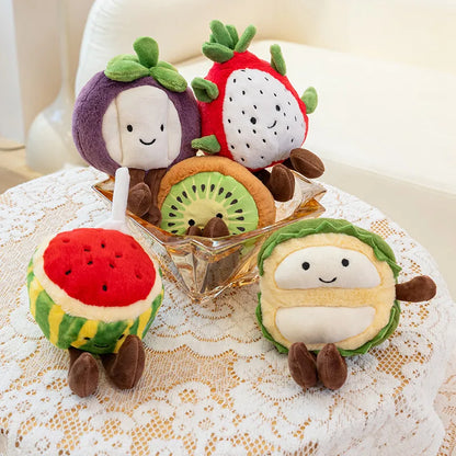 Fruit Plush Toy | Soft Stuffed Plushie for Babies & Kids | 10 Fruit Designs