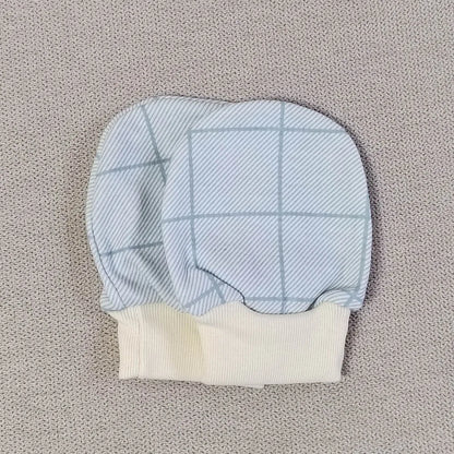 5 Pairs Baby No-Scratch Mittens | Soft Cotton Newborn Hand Mittens 0-3 Months