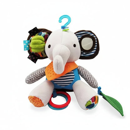 Baby Soft Plush Animal Pram Toy
