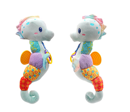 Baby Seahorse Musical Rattle Soft Toy