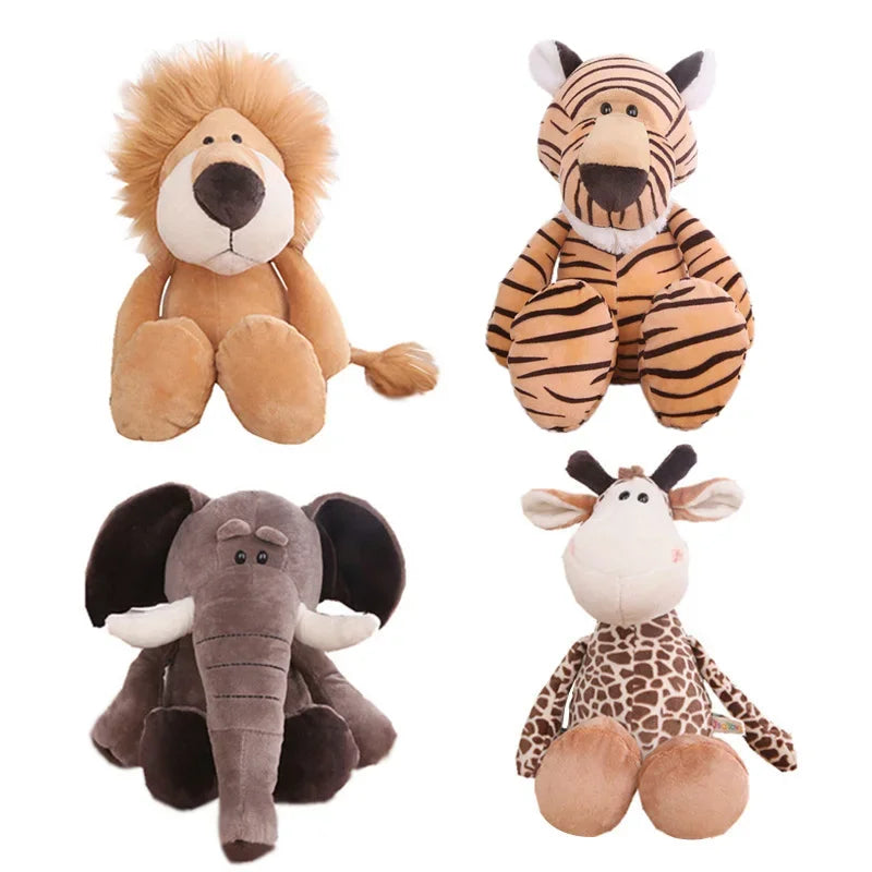 Jungle Animal Plush Toy | Soft Stuffed Doll for Kids