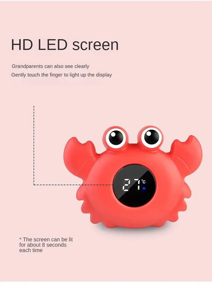 Baby Bath Thermometer | Floating Water Temperature Tester with LED Display