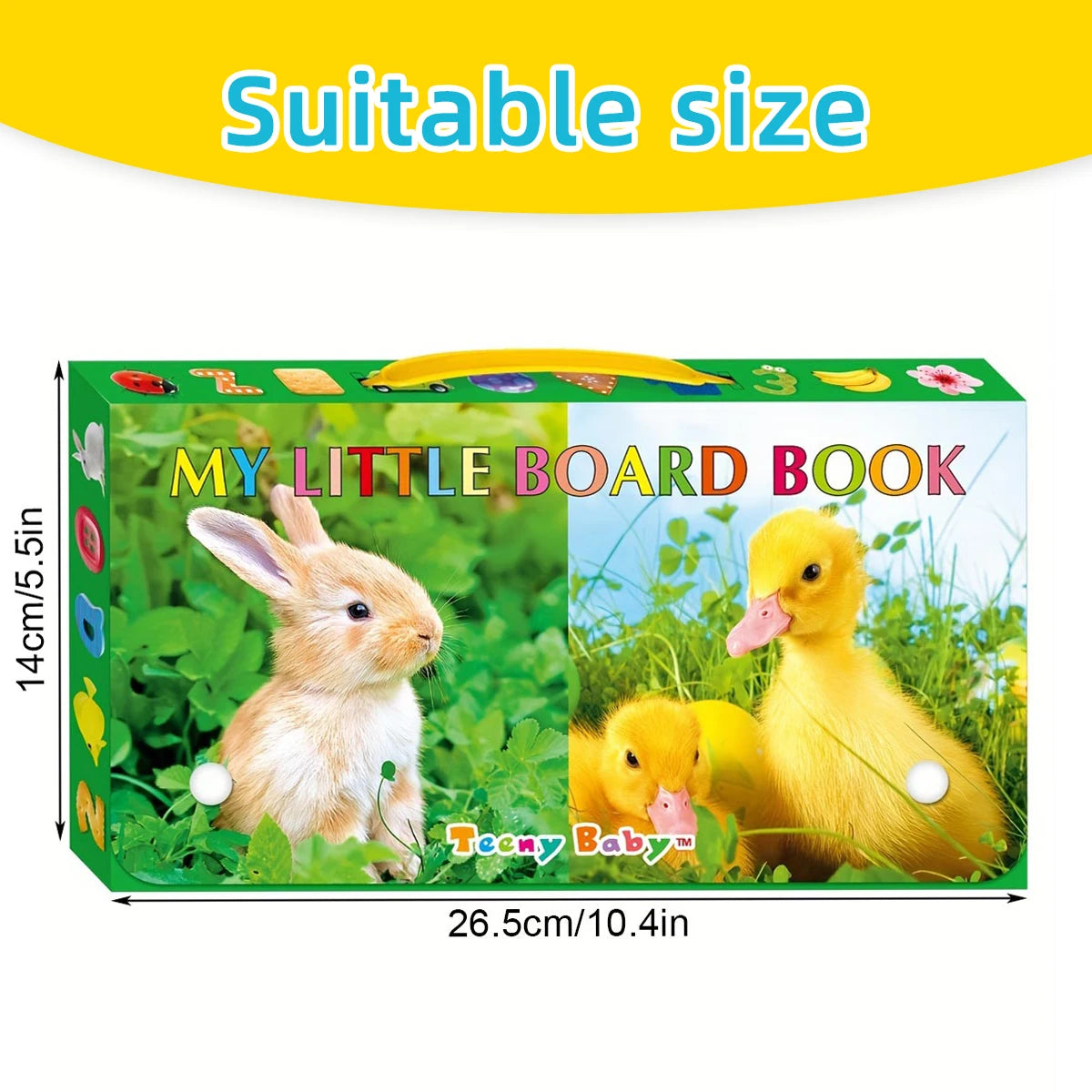 Baby Colourful Pattern Card Books | Interactive Sensory Toy for Newborn Early Development
