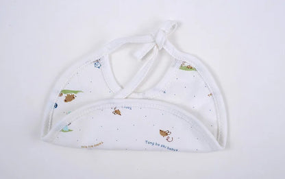 5-Piece Newborn Baby Clothing Set | Cartoon Cotton Tops & Pants 0-3 Months