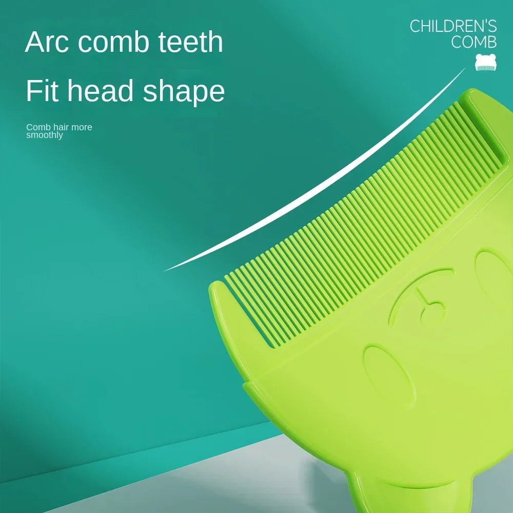 Soft Baby Comb & Silicone Head Massager | Newborn Hair Care Set