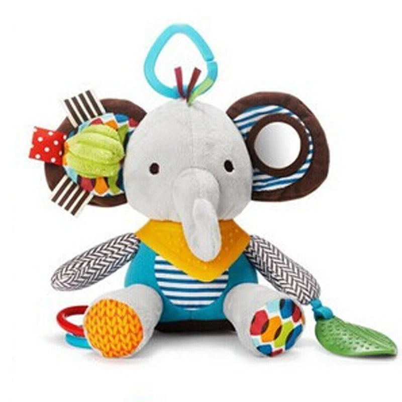 Baby Soft Plush Animal Pram Toy