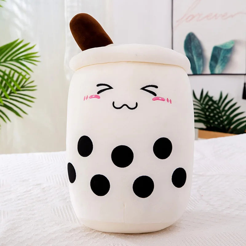 Kawaii Boba Bubble Tea Plush Toy | Soft Stuffed Milk Cup Pillow | 14 Styles | 24cm