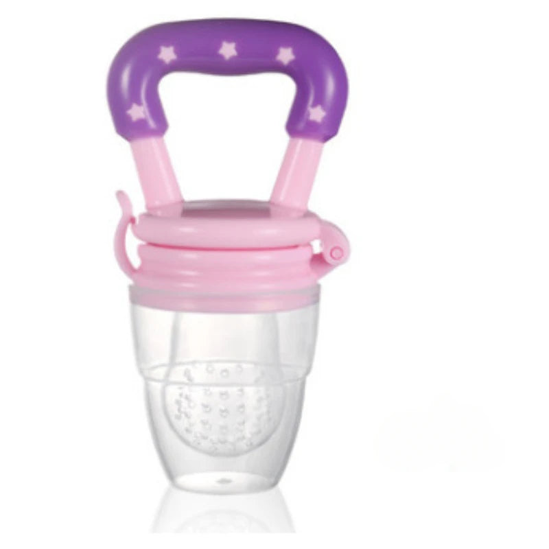Silicone Baby Fruit Feeder Pacifier | Safe Molar Teether for Weaning 4–12 Months