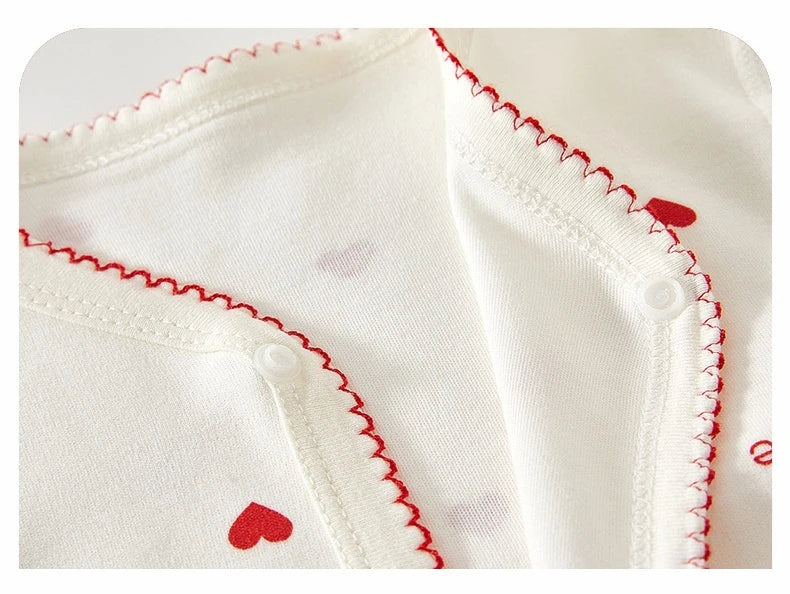 Baby Cotton Hoodie Jumpsuit | Boneless Seam Spring & Autumn Onesie 0-18 Months