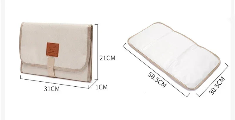 Waterproof Baby Changing Mat | Portable Foldable Nappy Change Mat for Home & Travel