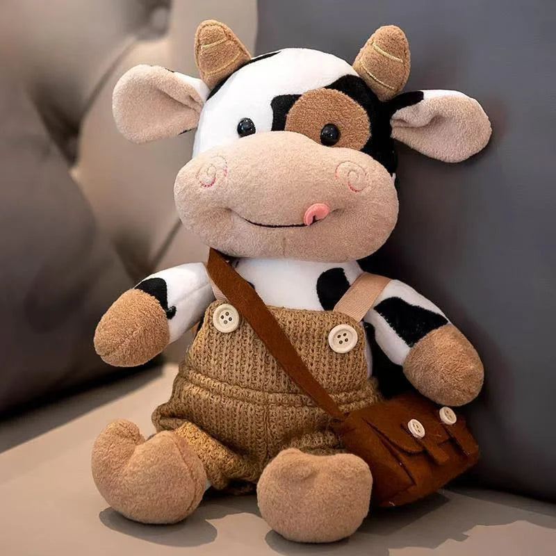 Cute Cow Plush Toy | Soft Stuffed Animal Rag Doll | 13 Styles