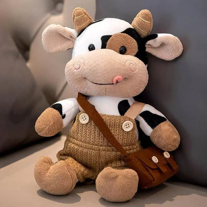 Cute Cow Plush Toy | Soft Stuffed Animal Rag Doll | 13 Styles